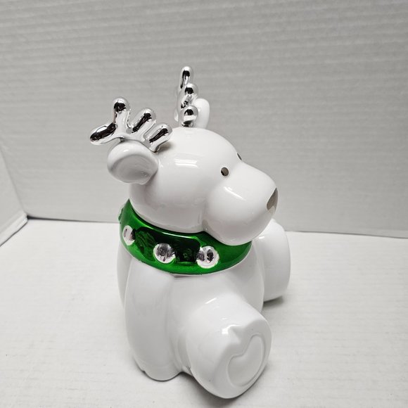 2009 Harry Slatkin Reindeer Jingles Scented Candle Signed Fresh Balsam Rare - Picture 2 of 16